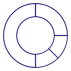 Ring Chart Illustration from UX Line Set