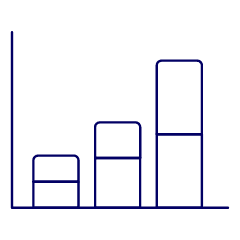 Vertical Bar Chart 1 Illustration from UX Line Set