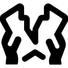 Business Contract Break Icon from Ultimate Bold Set