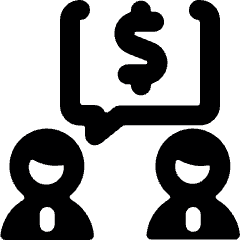 Business Deal Men Cash 1 Icon from Ultimate Bold Set