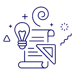 Idea Planning Illustration from UX Line Set