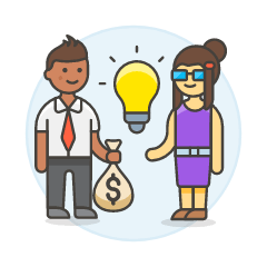 Selling Idea 3 Illustration from UX Colors Set