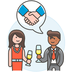 Agreement 3 Illustration from UX Colors Set