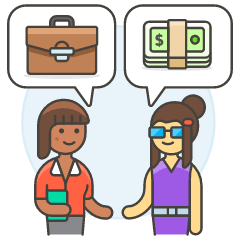 Business Deal 4 Illustration from UX Colors Set