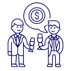 Investment Chat 1 Illustration from UX Line Set