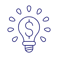 Money Idea Illustration from UX Line Set