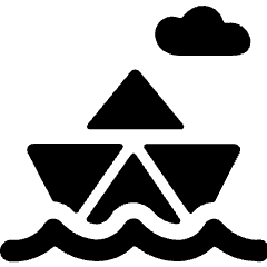 Business Boat Success Icon from Ultimate Bold Set