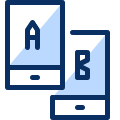 Business Dual Screen Mobile Icon from Cyber Duotone Set