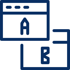 Business Dual Screen Window Icon from Cyber Line Set