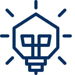 Business Idea Light Bulb Icon from Cyber Line Set