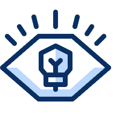 Business Idea Vision Eye Icon from Cyber Duotone Set