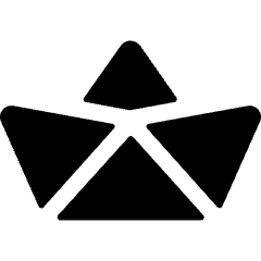 Business Paper Boat Icon from Ultimate Bold Set