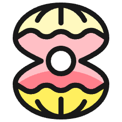 Business Pearl Icon from Ultimate Colors Set