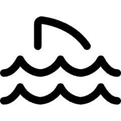 Business Shark 1 Icon from Ultimate Regular Set