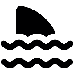 Business Shark 1 Icon from Ultimate Bold Set