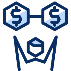 Business User Icon from Cyber Duotone Set