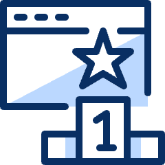 Business Window Goal Icon from Cyber Duotone Set