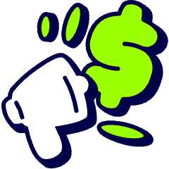 Ads Payment Icon from Stickies Duo Set