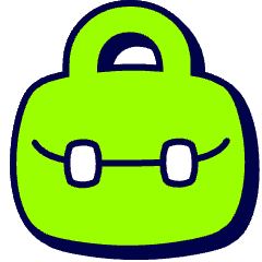 Briefcase Icon from Stickies Duo Set