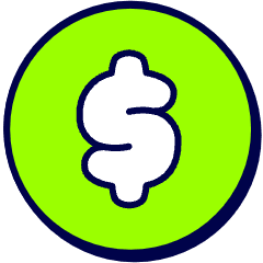 Money Coin 1 Icon from Stickies Duo Set
