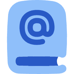 Address Book Icon from Flex Flat Set