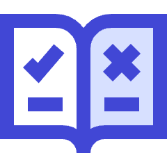 Book Flip Previous Page Arrow Icon from Sharp Duo Set