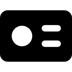 Business Card Icon from Core Solid Set