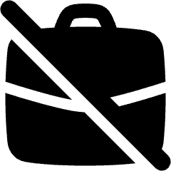 Business Enterprise Off Icon from Plump Solid Set