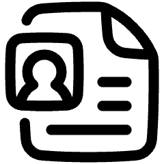 Business User Curriculum Icon from Plump Line Set