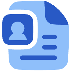 Business User Curriculum Icon from Plump Flat Set