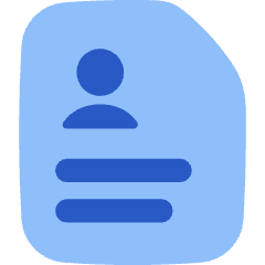 Business User Curriculum Icon from Flex Flat Set