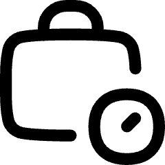 Business Work History Icon from Flex Line Set