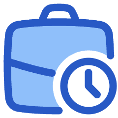 Business Work History Icon from Plump Duo Set