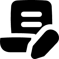 Document Contract Edit Sign Icon from Flex Solid Set