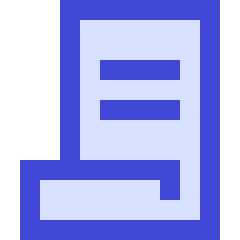 Document Contract License Icon from Sharp Duo Set