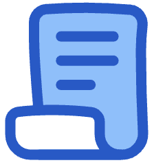 Document Contract License Icon from Plump Duo Set
