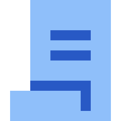 Document Contract License Icon from Sharp Flat Set