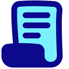 Document Contract License Icon from Plump Pop Set