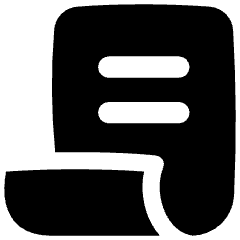 Document Contract License Icon from Flex Solid Set