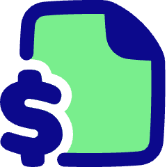 File Document Financial Report Statement Icon from Plump Pop Set