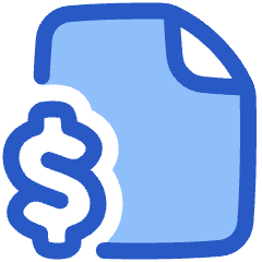 File Document Financial Report Statement Icon from Plump Duo Set
