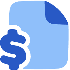 File Document Financial Report Statement Icon from Plump Flat Set