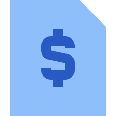 File Document Financial Report Statement Icon from Sharp Flat Set