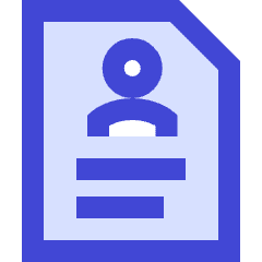Interface User Curriculum Icon from Sharp Duo Set