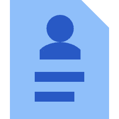 Interface User Curriculum Icon from Sharp Flat Set