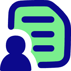 License Agreement Document Icon from Flex Pop Set