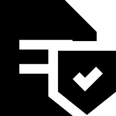 Nda Contract Document Icon from Sharp Solid Set