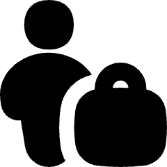 Office Worker Icon from Flex Solid Set