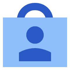 Portfolio Icon from Sharp Flat Set