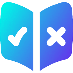 Rules Book Icon from Flex Gradient Set